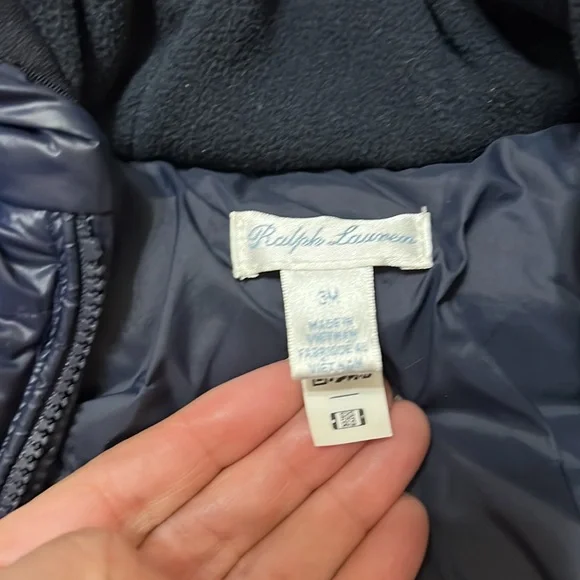 RALPH LAUREN SNOW SUIT (3 MONTHS).